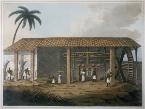 Windies: Slaves working in a Sugar Mill in the West Indies