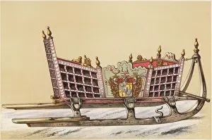 Oxenstierna: Sledge made for Christina, later Queen of Sweden