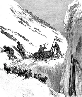 Nares: Sledging Party on the British Arctic Expedition, 1875-1876