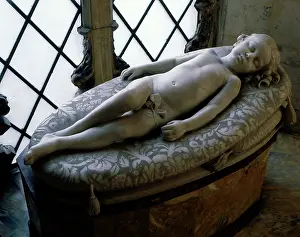 Dupre: The Sleep of Innocence. Sculpture