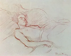 Sleeps: The Sleep, by Toulouse-Lautrec