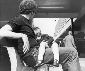 Stockport: Sleeping boy, Stockport 1968
