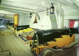 Redecoration: The sleeping cabin of Lord Nelson