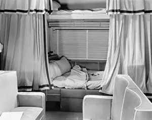 Sleepers: Sleeping compartment on train