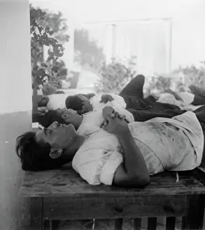 Winks: Sleeping men in Iran