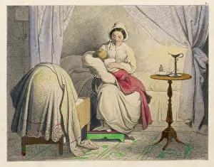 Wakes: SLEEPING ON MOTHER'S LAP
