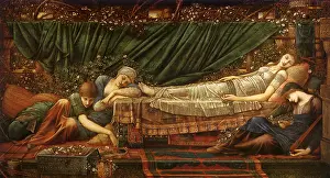 Burne: The Sleeping Princess, by Burne-Jones