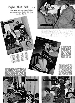 Lansdowne: Sleeping in the Shelters, 1940