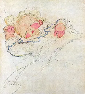 Muriel Dawson Collection: Sleepy-Head by Muriel Dawson