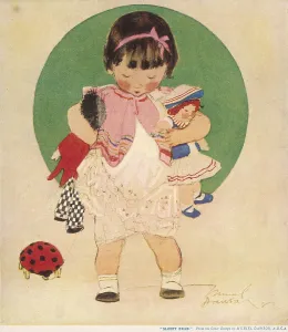 Golliwogs: Sleepy Head by Muriel Dawson