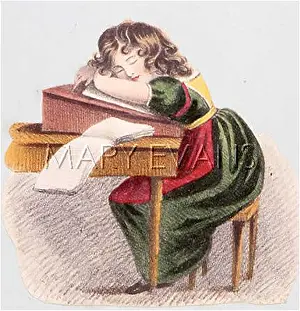 Doze: A SLEEPY SCHOLAR/FEMALE