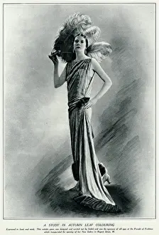 Slash: Sleeveless flapper gown 1923