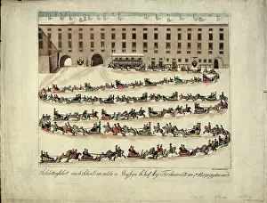 Schonbrunn: The sleigh ride to SchOnbrunn for King Ferdinand