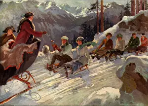 Fleming: Sleigh Tows Children