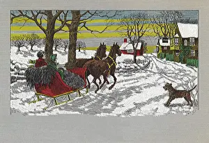 Sleighing: Sleighing to Town