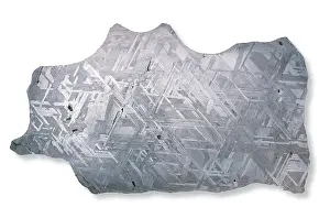 Cross Section: Slice of Canyon Diablo meteorite