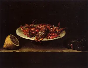 Shellfish: Sliced Lemon and Crayfish