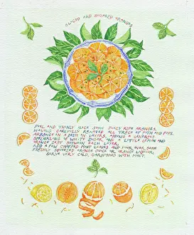 Sliced: Sliced and Sugared Oranges Recipe