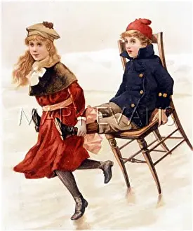 Toboggans: SLIDING ON A CHAIR 1894
