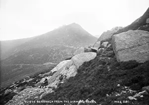 Slieve: Slieve Bearnagh from the Diamond Rocks