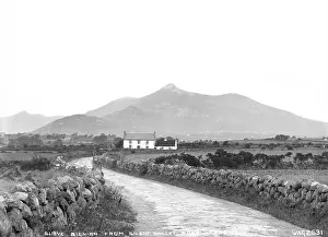 Mournes: Slieve Bignian from Silent Valley Road, Co. Down