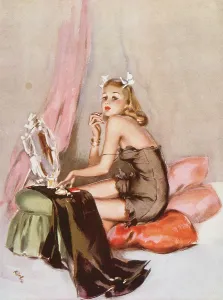David Wright Collection (iln): Slightly Pink by David Wright