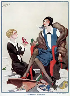 Indecisive: A Slippery Customer by W. S. Hutton 1927