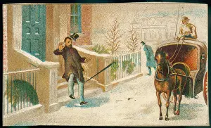 Hazardous: SLIPPING ON ICY STEPS