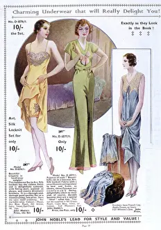 Sleepwear: SLIPS & KNICKERS 1935