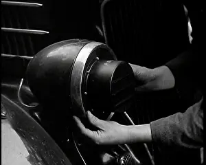 Blackout: A Three Slot Blackout Mask Being Fitted to