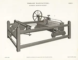 Lowry: Slubbing machine or billy, 19th century