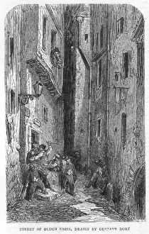 19thc: SLUM PARIS STREET 19THC