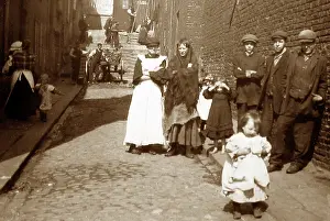 Byker: Slums in Byker, Newcastle-upon-Tyne