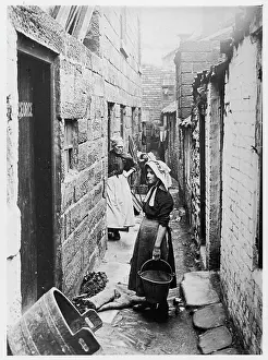 Staithes: Slums in Staithes, Yorkshire