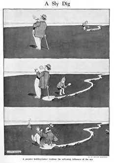 Mishap: A Sly Dig by William Heath Robinson