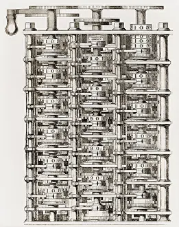 Babbage: Small part of Babbage's mechanical calculating ?