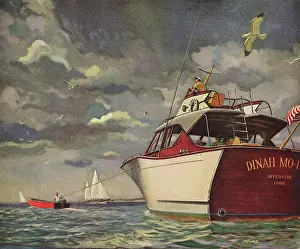 Tows: Small Boat tows Big Cruiser