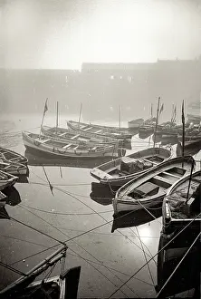 Small boats in harbour