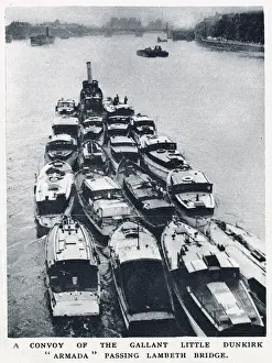Nov19: Small boats used in the Dunkirk evacuation, WW2