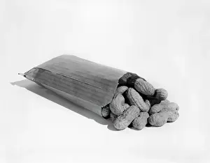 Wtih: Small Brown Paper Bag Wtih Peanuts