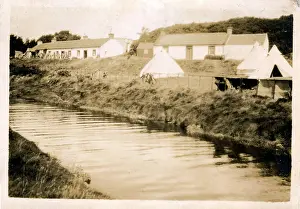 Brook: Small Camp site by Brook, Unknown Location, England
