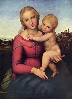 1505: The Small Cowper Madonna, by Raphael