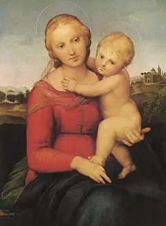 1505: The Small Cowper Madonna, by Raphael