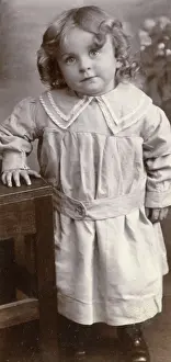 Ringlets: Small Edwardian child