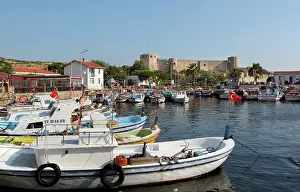 Venetians: Small harbour with Bozcaada Castle behind, on
