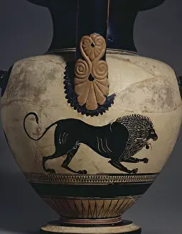 Hermes: Small hydria with white bottom