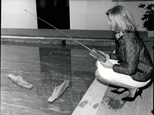 Yearly: Small scale model of Clemenceau, French naval ship