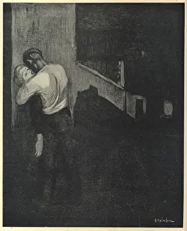 Steinlen: The Small Street, Love Of The Fields