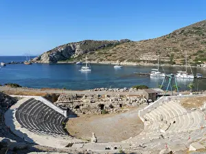 Aegean: Small theatre, Knidos, Mugla, Turkey