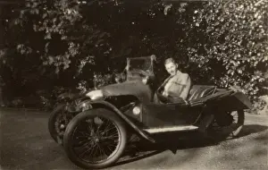 Innovative: Small three-wheeled car